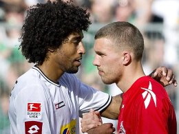 Dante und Lukas Podolski